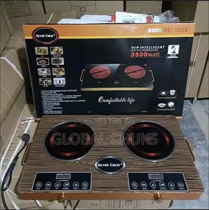 Silver Crest Double Burner Cooker