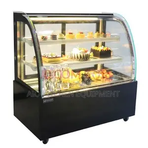 Cake Chiller Curved 4ft Standing