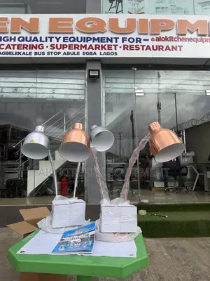 Food Warmer 2 Lamp Sliver Color