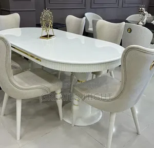 Luxury Dining Table Set 6 Seaters