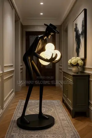 Decor Art Human Artistic Ornament for Modern Hotels and Luxury Homes