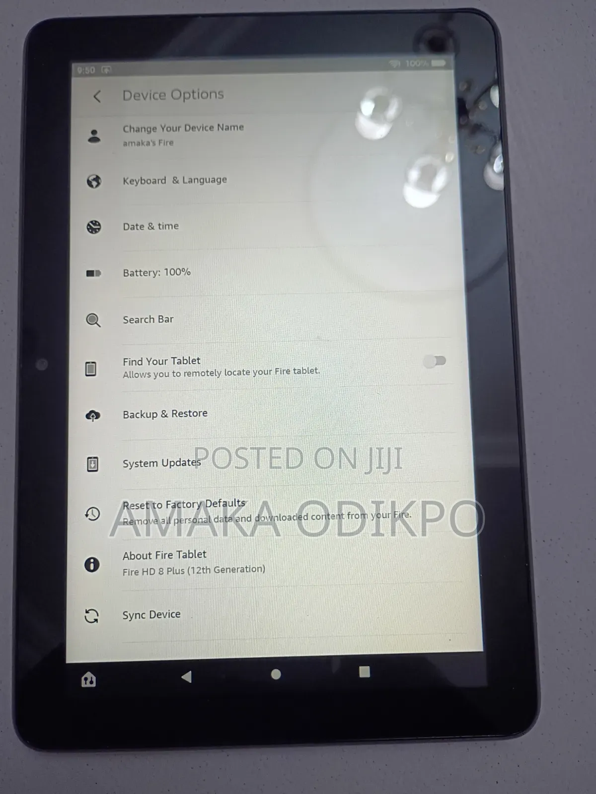 Amazon Fire HD 8 32 GB Gray