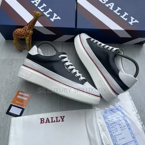 Premium Design Clean Bally Sneakers