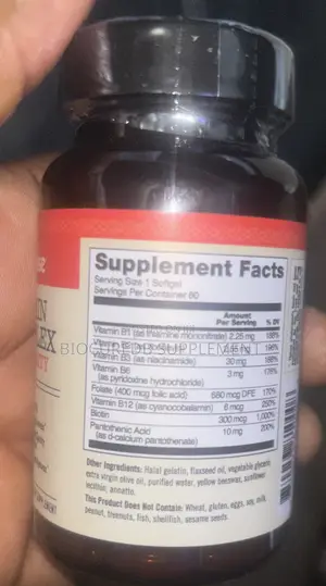 Vitamin B Complex Max Vitality