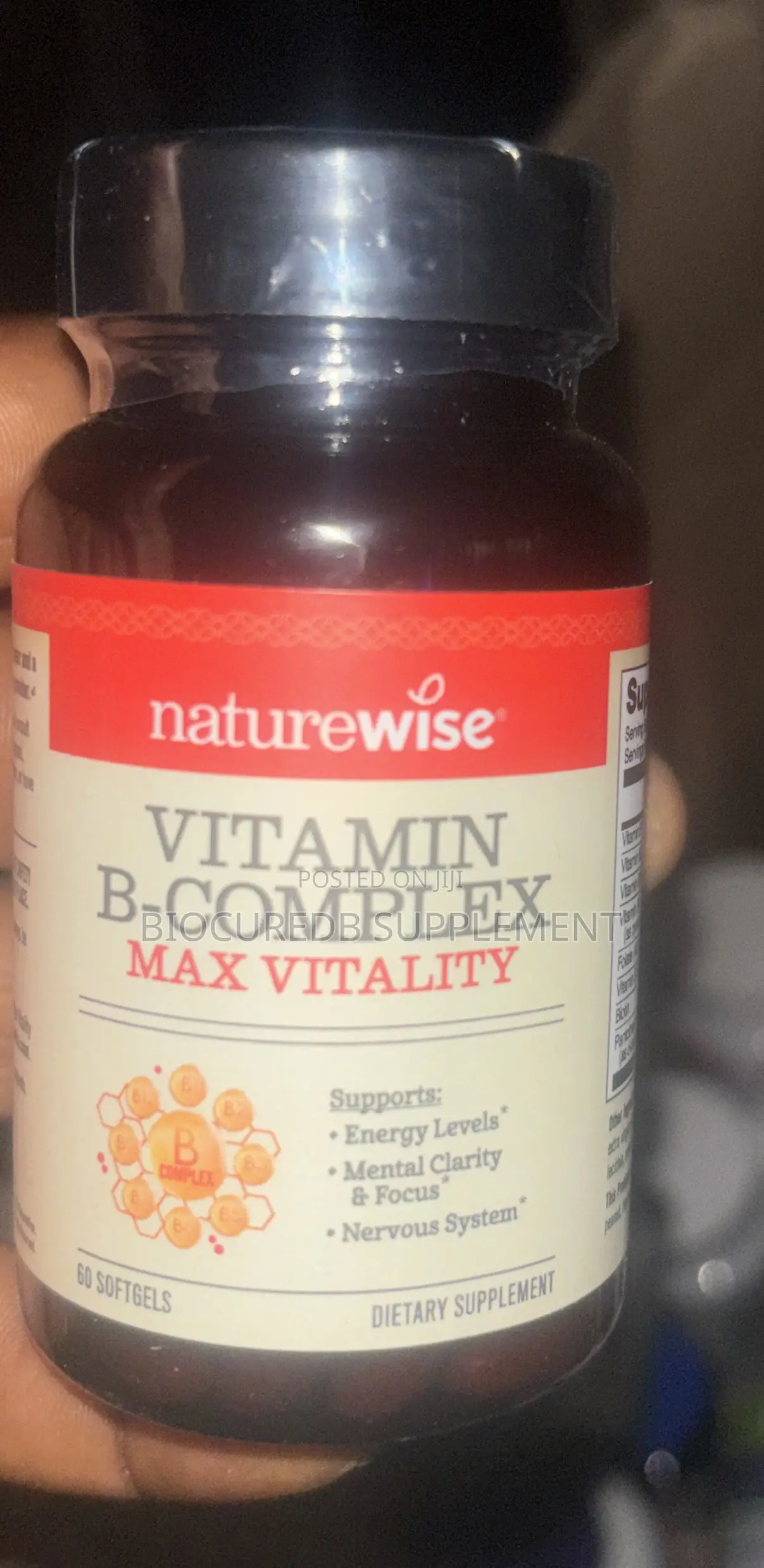 Vitamin B Complex Max Vitality