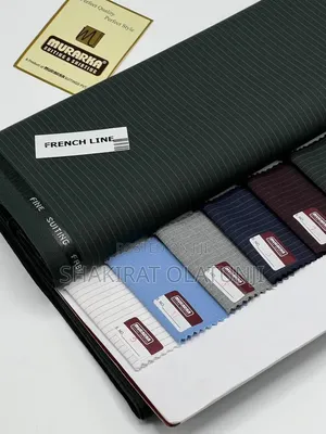 French Line Fabric by Mubarak #12000
