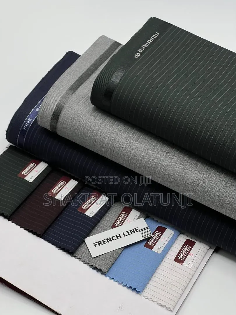 French Line Fabric by Mubarak #12000