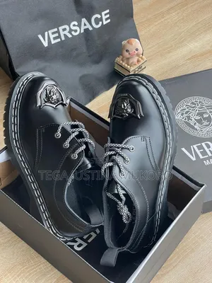 High Quality Versace Big Sole Men's Shoes
