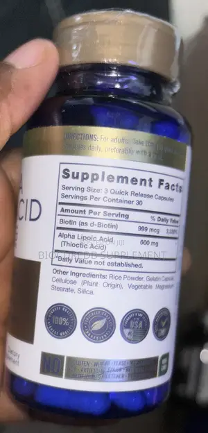 Alpha Lipoic Acid 600mg