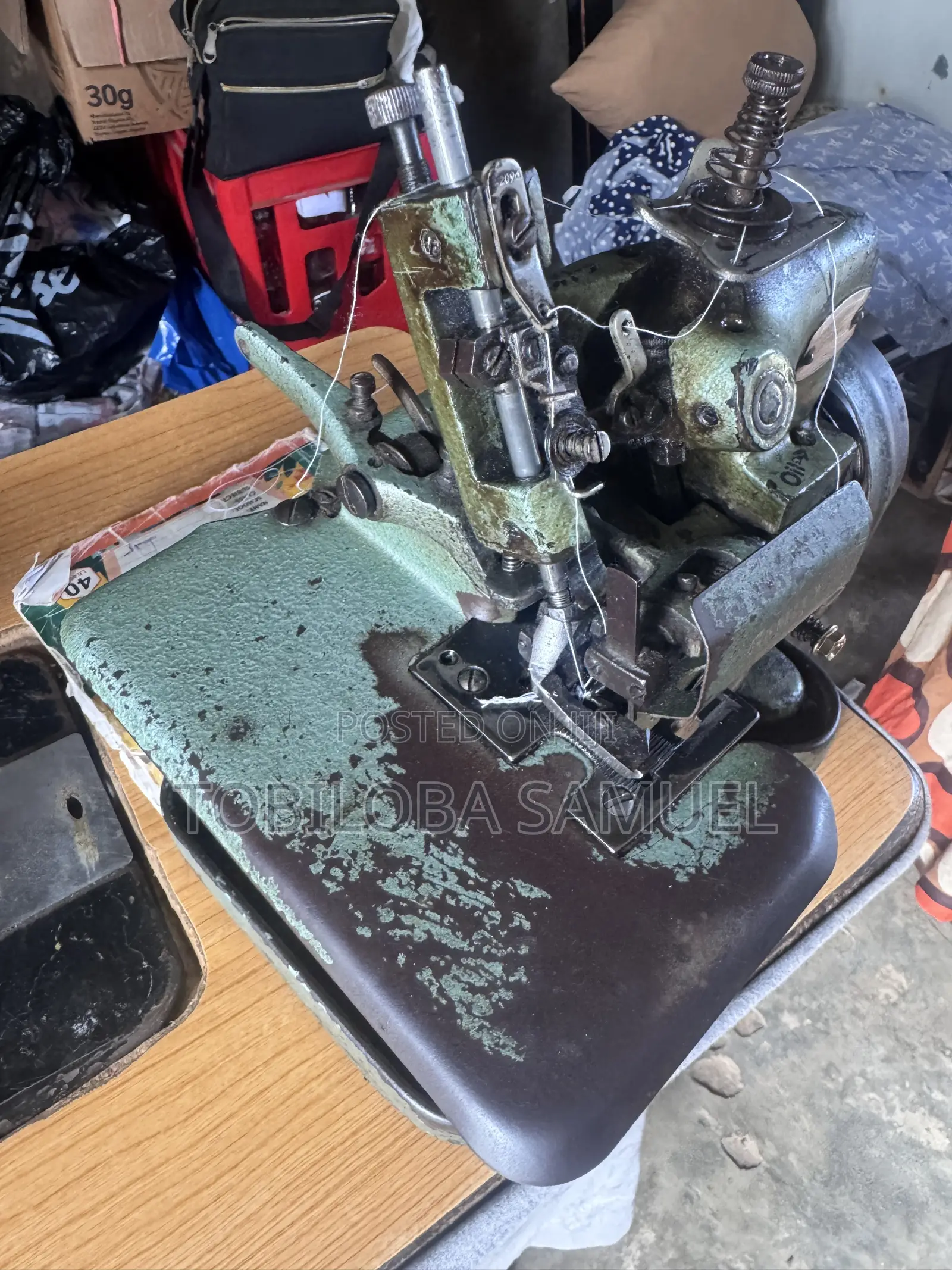 Geminy Overlock Weaving Machine