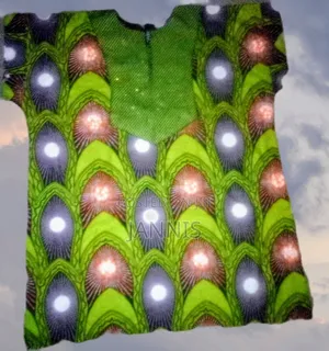 Ankara Short Mini Butterfly Dress