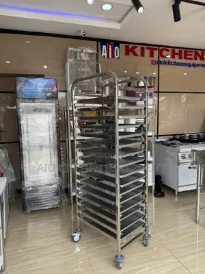 Bake Pan Trolley 16 Trays
