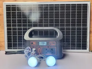 150w Power Station With Solar and Bulbs