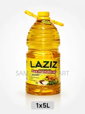 LAZIZ Pure Vegetable Oil 1x5L