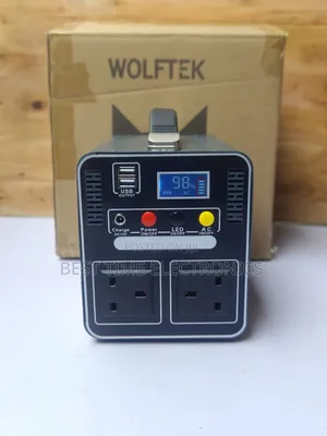 Wolftek 650w Portable Solar Generator Engine