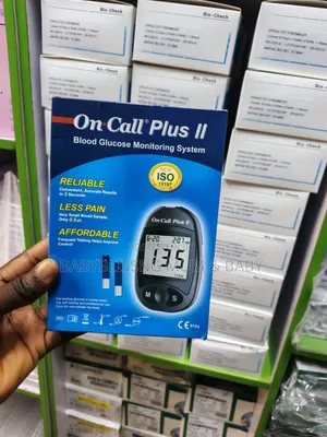 On Call Plus II Blood Glucose Monitoring Meter