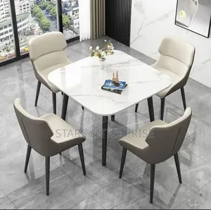 4 Seater Classic Marble Dining