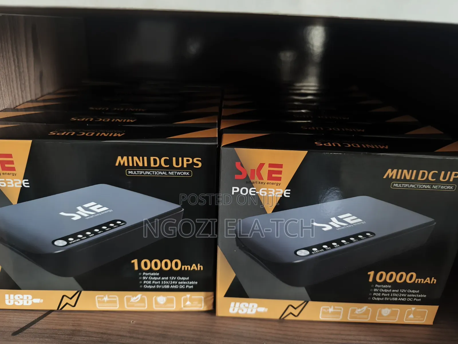 SKE Mini Ups Router Power