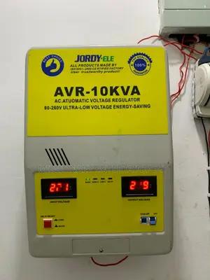 Jordy Ele 10kva Servo Wall Mount Stabilizer Input:80v-260v