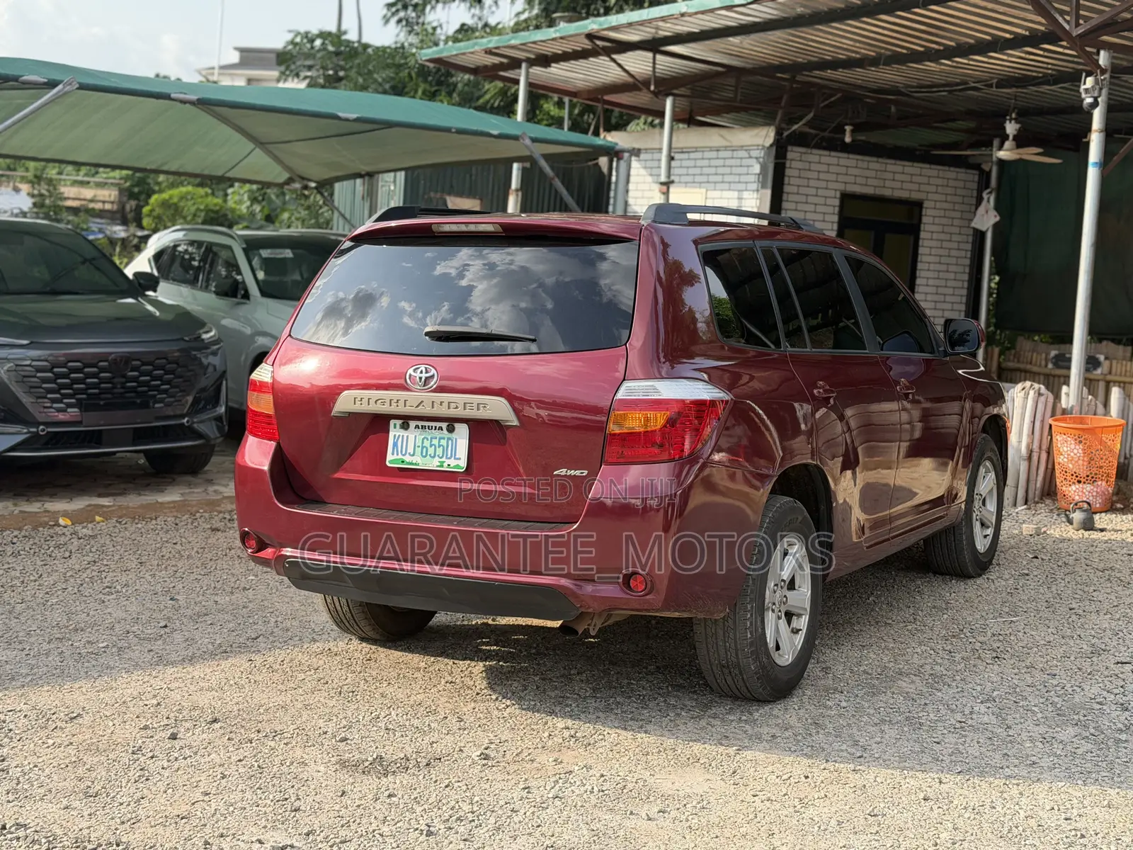 Toyota Highlander 2010 Red