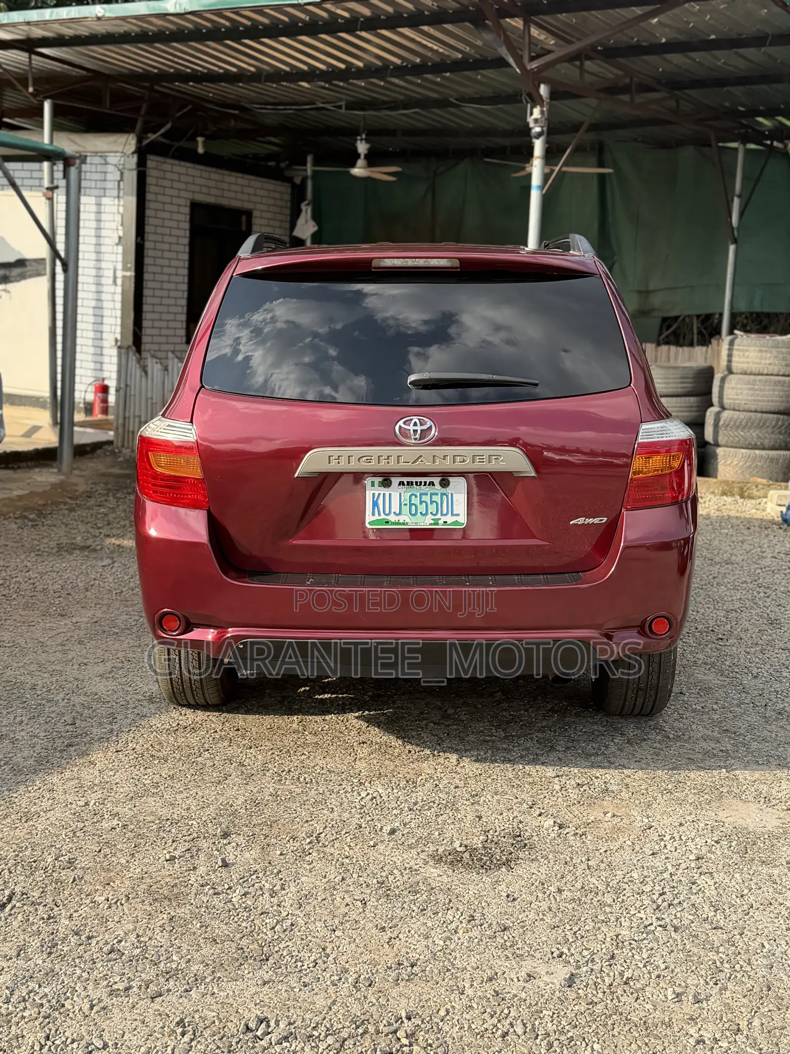 Toyota Highlander 2010 Red