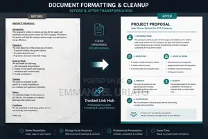 Professional Document Formatting Design Services