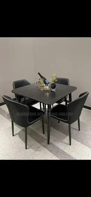 4seaters Luxury Marble Top Dining Set