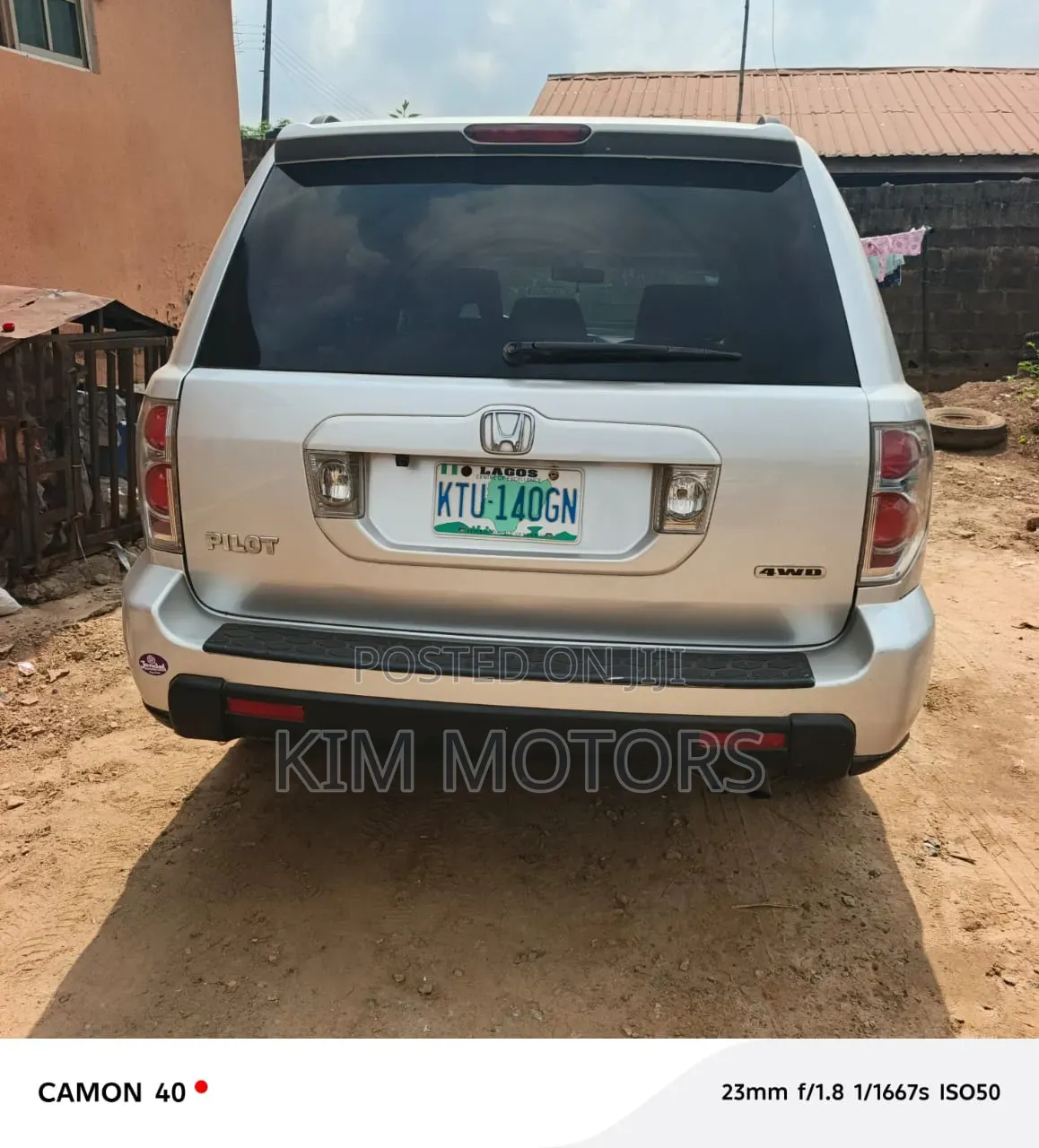 Honda Pilot 2007 Silver