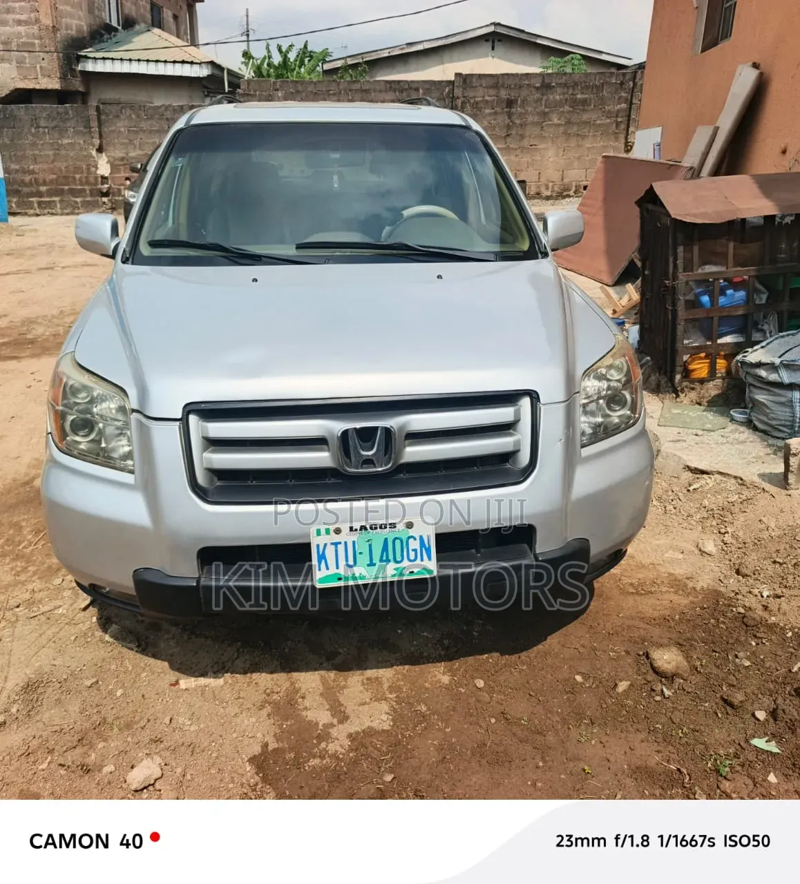 Honda Pilot 2007 Silver