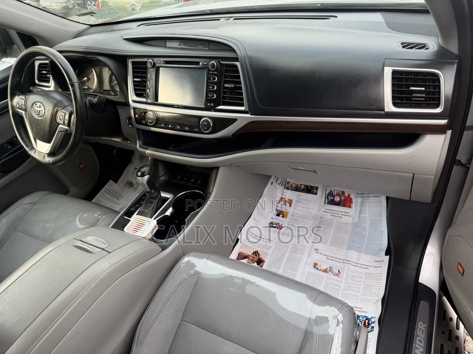 Toyota Highlander 2015 Silver