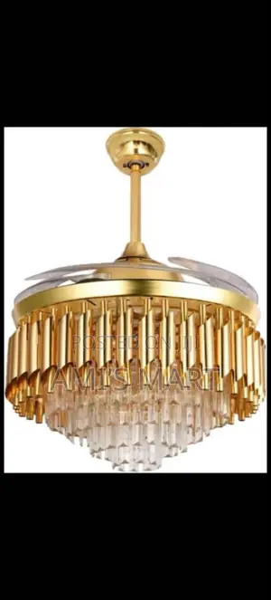 Fancy Crystal Fan Chandelier Lighting.