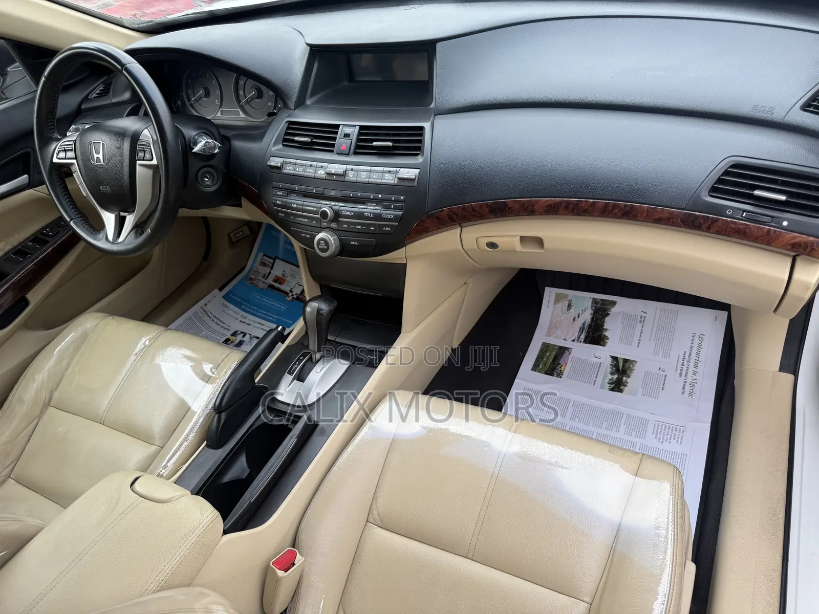 Honda Crosstour 2012 White