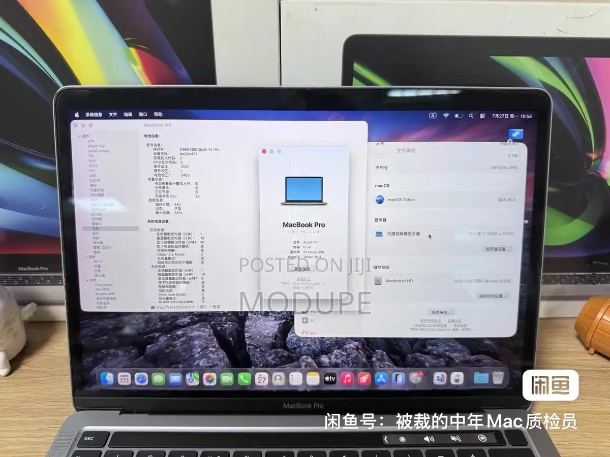 Laptop Apple MacBook Pro 2022 M2 8GB Apple M2 SSD 512GB