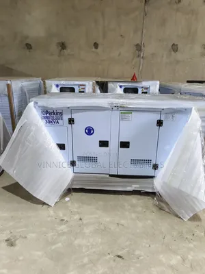 Brand New 30KVA Perkins Soundproof Generator 5 Years Warranty Copper