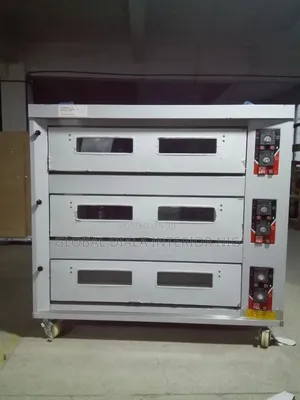 9 Tray 3 Deck Gas Commercial Oven