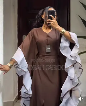 Elegant Single Flared Bubu With Inner Belt