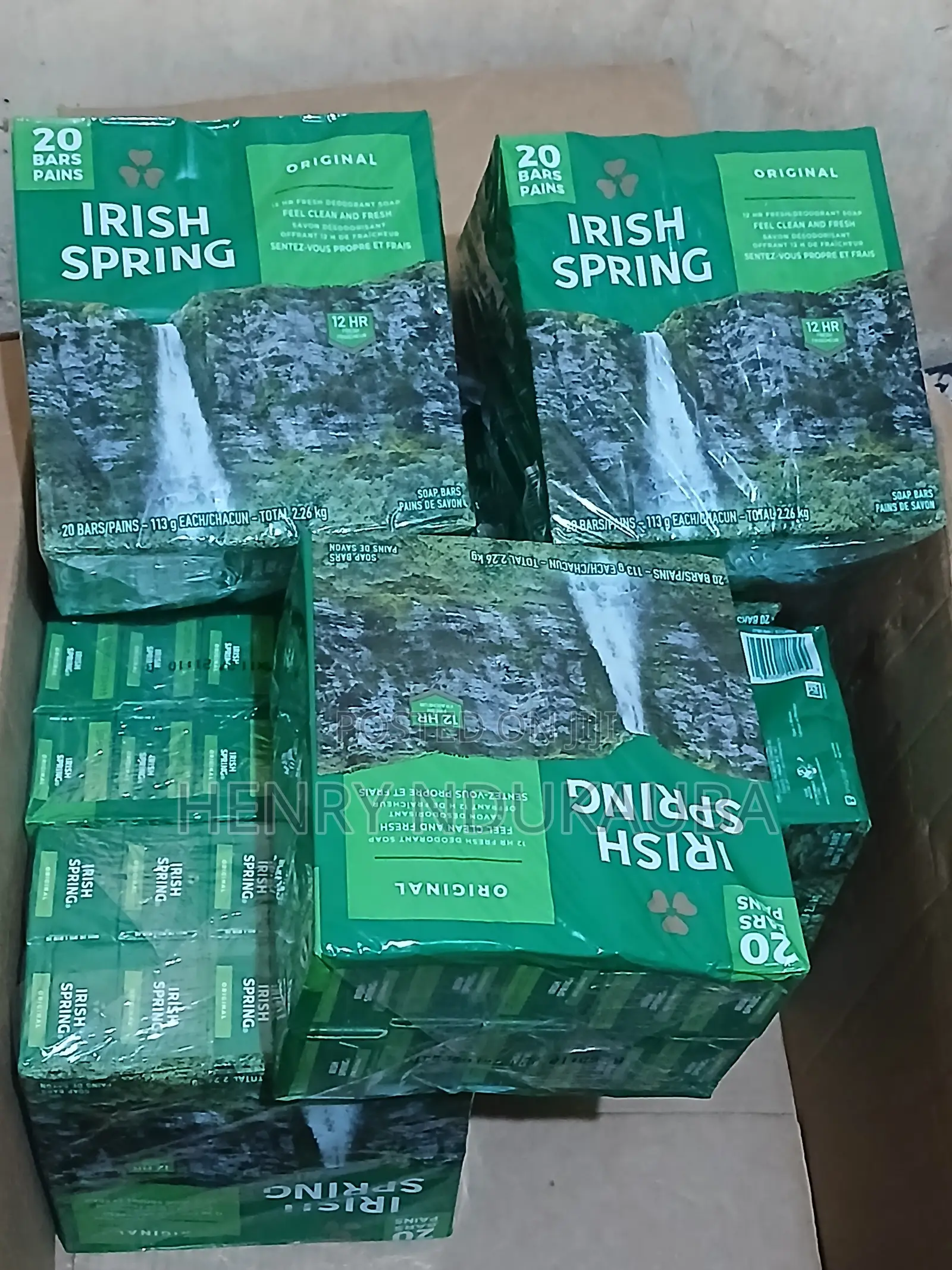 Original Irish Spring Shipped From Canada