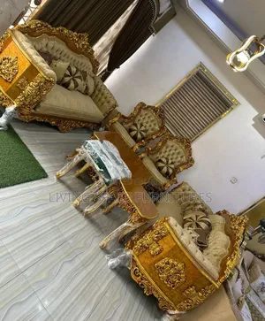 Classic Egyptian Royal Sofa Chairs by 8-10Seaters Full Set