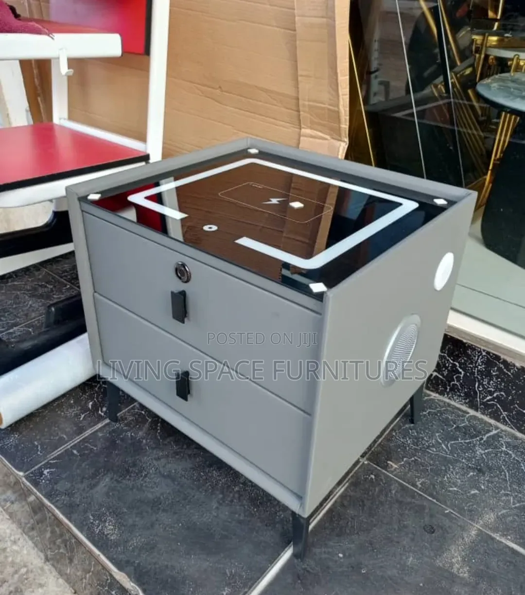 Multi Functional Electric Bedside Drawer