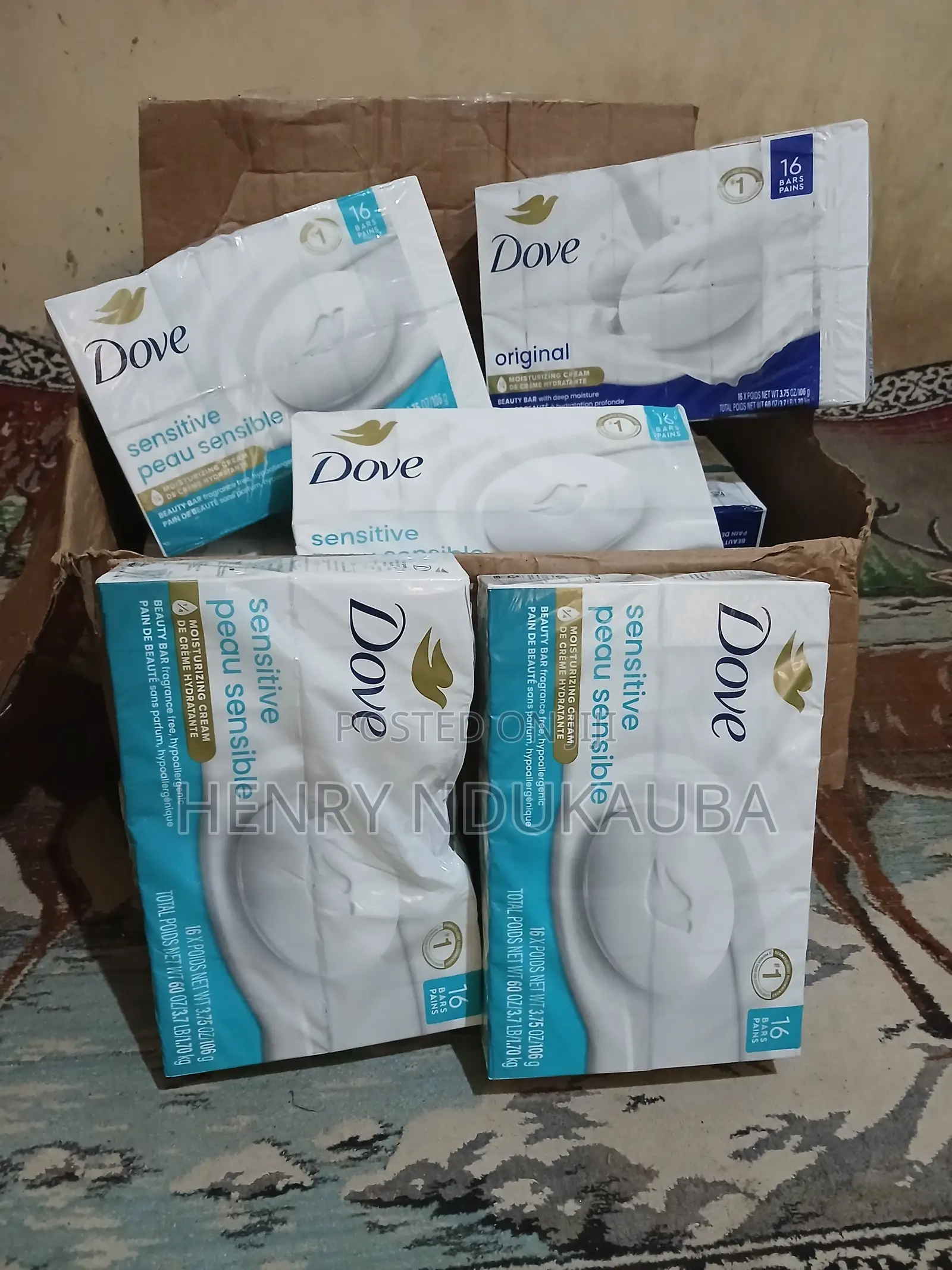 Original Dove Soap Shipped From Canada
