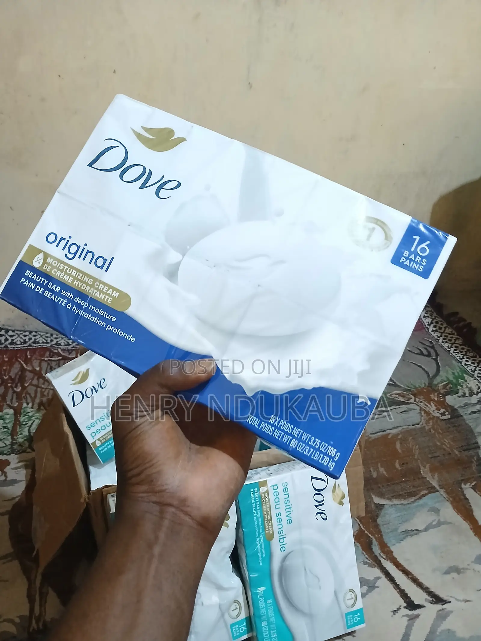 Original Dove Soap Shipped From Canada