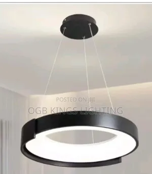 Black Chandelier Light Led Pendant Lamp