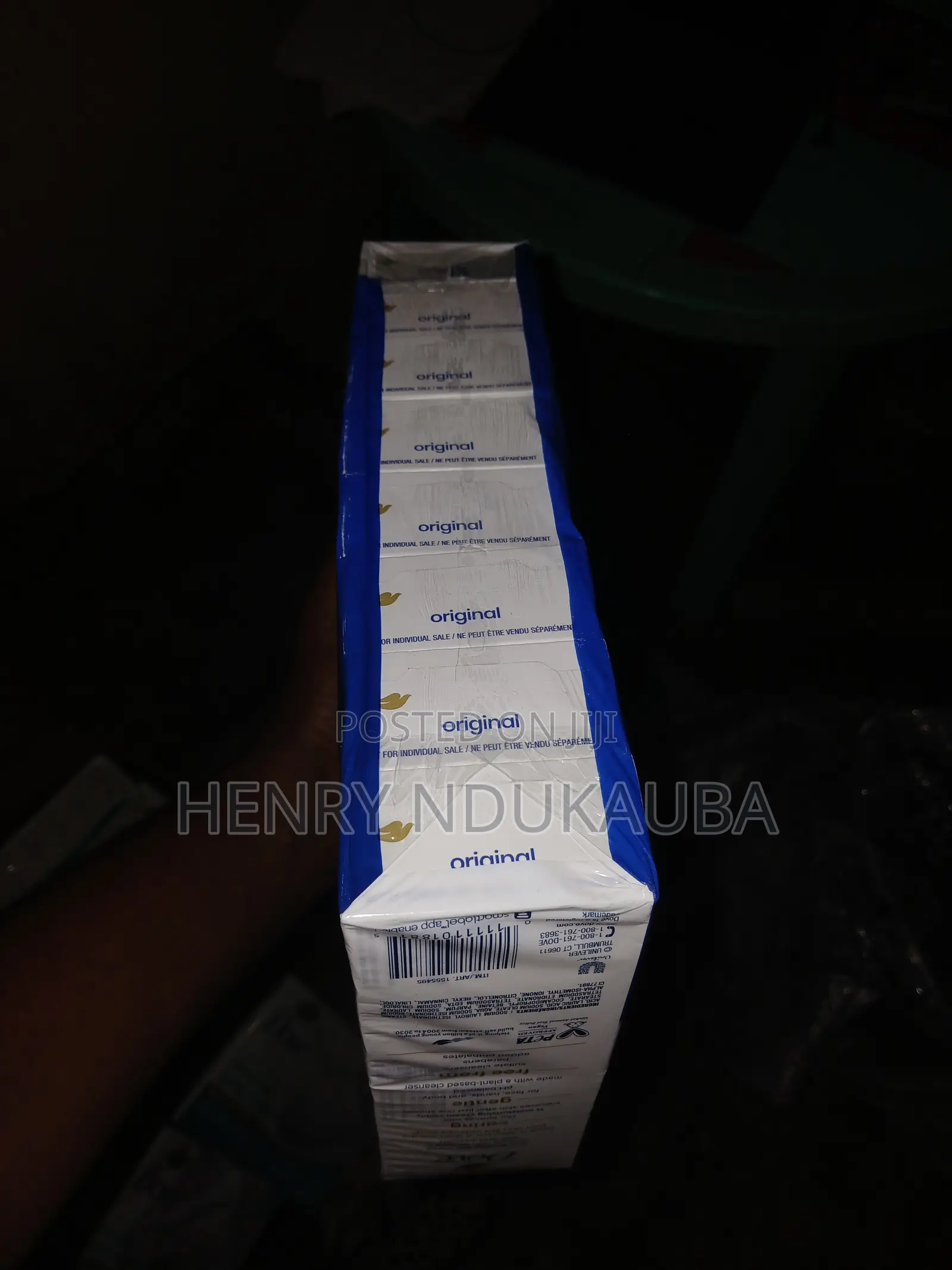 Original Dove Soap Shipped From Canada