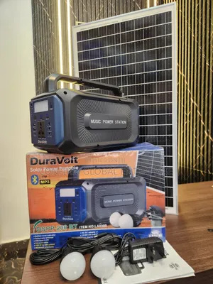 Powerful 200w All in One Solar System With Bluetooth Speaker