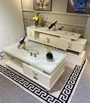 Adjustable TV Stand With Center Table
