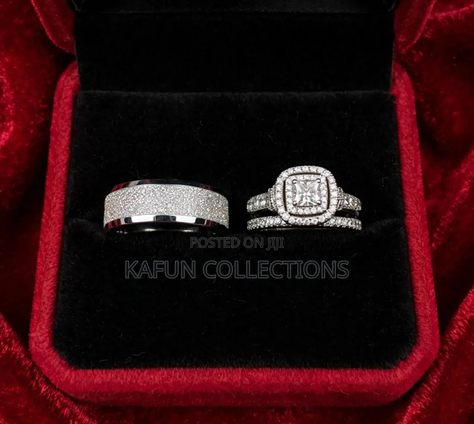 His and Hers Luxury Ring Set
