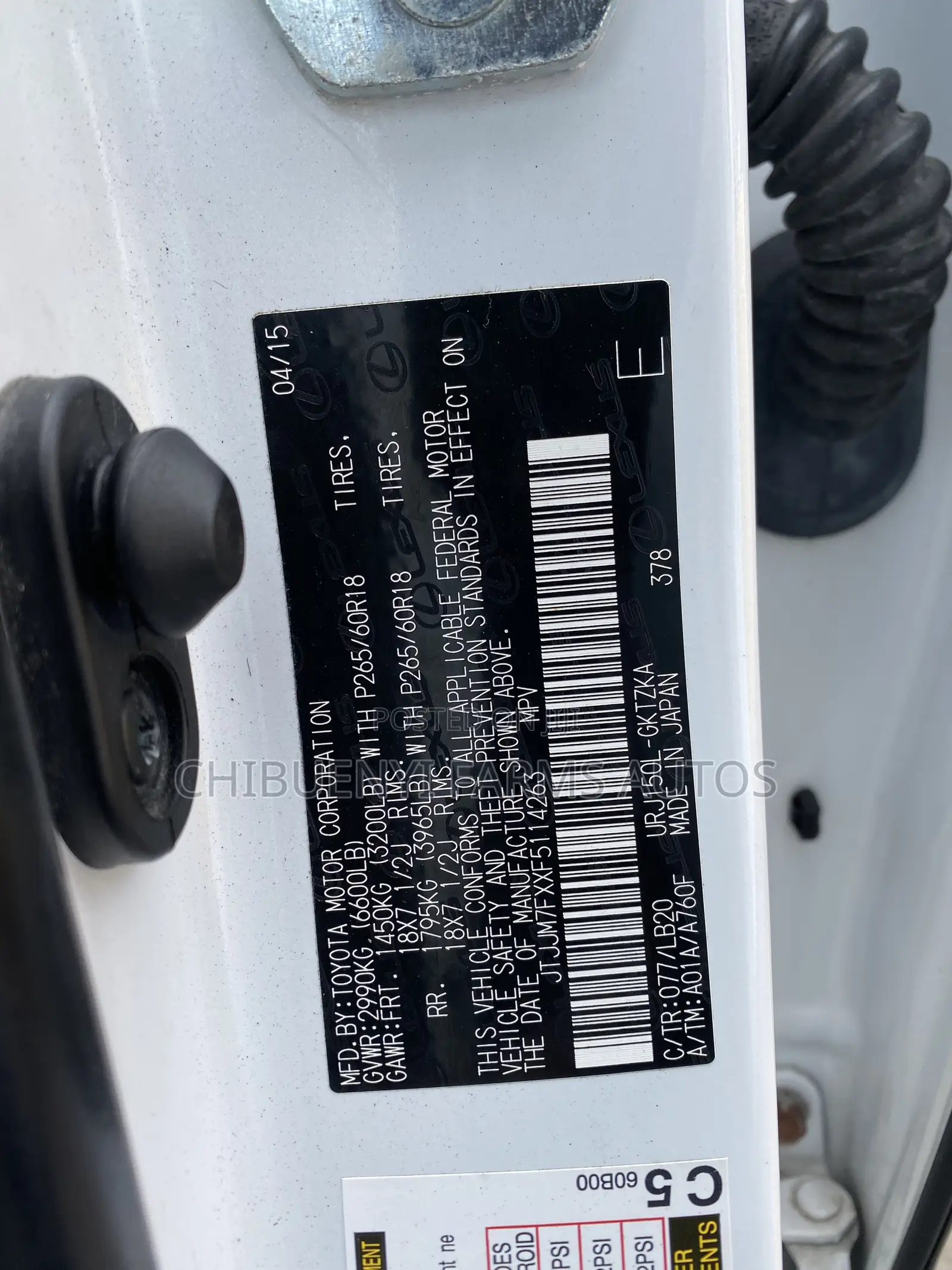 Lexus GX 2015 White
