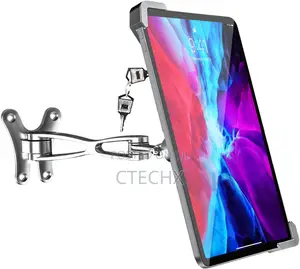 Woleyi Anti-Theft Tablet Wall Mount With Security Lock and Key- 7-14"