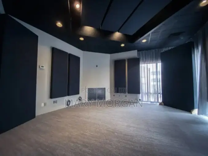 Interior Design. Wall Ceiling Studio Acoustic Panel, Wall Padding