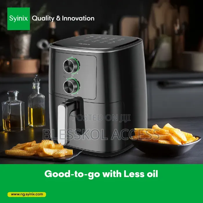Syinix 6L Temperature Control 3d-Heating Air Fryer